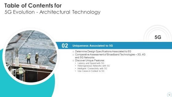 5G Evolution Architectural Technology Ppt PowerPoint Presentation Complete Deck With Slides Slide10