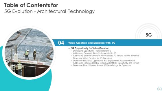 5G Evolution Architectural Technology Ppt PowerPoint Presentation Complete Deck With Slides Slide38