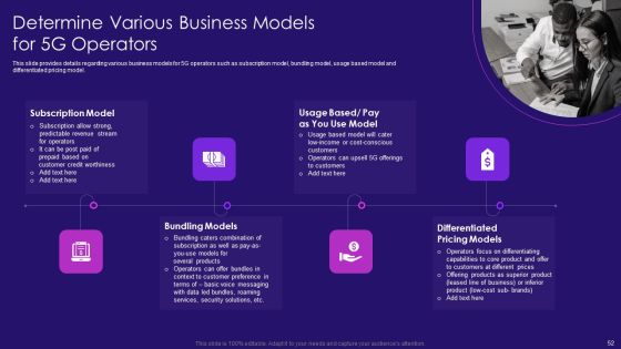 5G Network Architecture Instructions Ppt PowerPoint Presentation Complete Deck With Slides Slide52