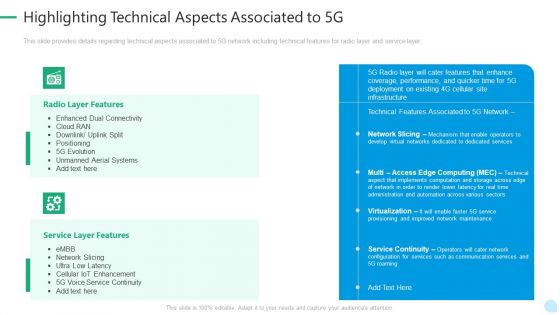 5G Network Technology Highlighting Technical Aspects Associated To 5G Ppt Icon Deck PDF 5G Network Technology Highlighting Technical Aspects Associated To 5G Ppt Icon Deck PDF