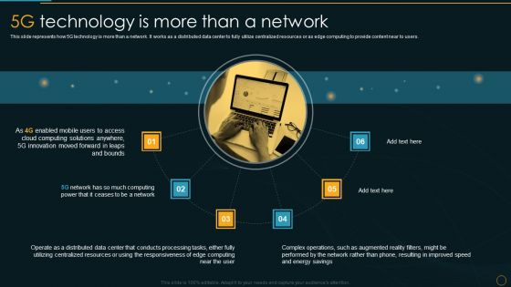5G Technology Is More Than A Network Comparative Analysis Of 4G And 5G Technologies Infographics PDF 5G Technology Is More Than A Network Comparative Analysis Of 4G And 5G Technologies Infographics PDF