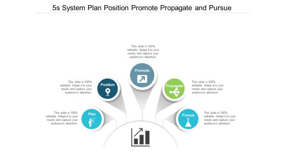 5s System Plan Position Promote Propagate And Pursue Ppt Powerpoint Presentation Slides Templates