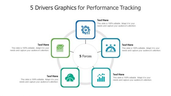 5 Drivers Graphics For Performance Tracking Ppt PowerPoint Presentation Icon Infographic Template PDF