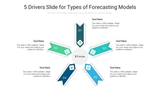 5 Drivers Slide For Types Of Forecasting Models Ppt PowerPoint Presentation Icon Show PDF