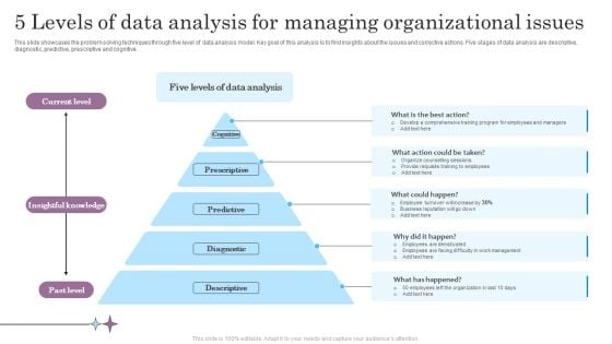 5 Levels Of Data Analysis For Managing Organizational Issues Microsoft PDF