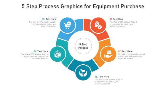 5 Phase Procedure Graphics For Equipment Purchase Ppt PowerPoint Presentation Gallery Rules PDF