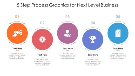 5 Phase Procedure Graphics For Next Level Business Ppt PowerPoint Presentation File Maker PDF