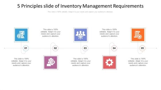 5 Principles Slide Of Inventory Management Requirements Ppt PowerPoint Presentation File Background Designs PDF 5 Principles Slide Of Inventory Management Requirements Ppt PowerPoint Presentation File Background Designs PDF