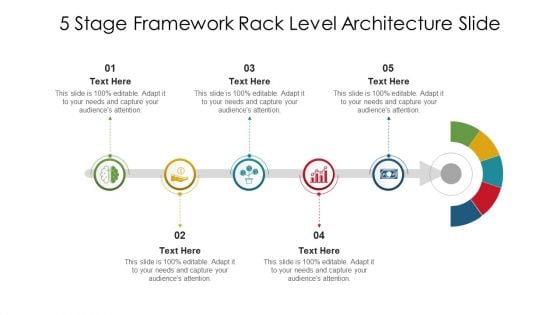 5 Stage Framework Rack Level Architecture Slide Ppt PowerPoint Presentation Ideas Gridlines PDF