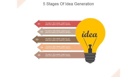 5 Stages Of Idea Generation Ppt PowerPoint Presentation Rules 5 Stages Of Idea Generation Ppt PowerPoint Presentation Rules