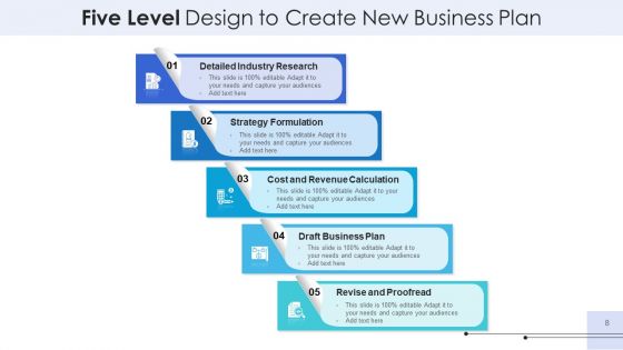 5 Stages Planning Design Ppt PowerPoint Presentation Complete Deck With Slides
