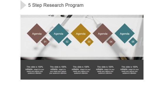 5 Step Research Program Ppt PowerPoint Presentation Layouts 5 Step Research Program Ppt PowerPoint Presentation Layouts