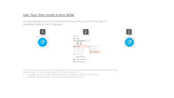 5 Steps Control Process Chart Powerpoint Slide Slide04
