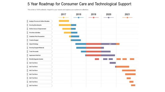 5 Year Roadmap For Consumer Care And Technological Support Inspiration 5 Year Roadmap For Consumer Care And Technological Support Inspiration