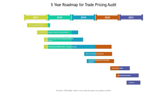 5 Year Roadmap For Trade Pricing Audit Pictures