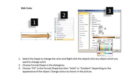 5 Colorful Arrows Parallel Process Business Planning Software PowerPoint Slides Slide03