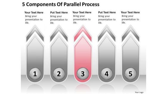 5 Components Of Parallel Process Business Plan Formats PowerPoint Slides 5 Components Of Parallel Process Business Plan Formats PowerPoint Slides