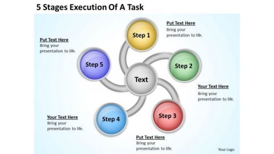 5 Stages Execution Of Sample Business Plan Outline PowerPoint Templates 5 Stages Execution Of Sample Business Plan Outline PowerPoint Templates