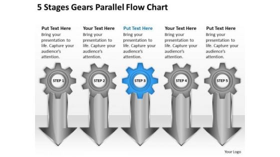 5 Stages Gears Parallel Flow Chart Market Plan Example PowerPoint Templates 5 Stages Gears Parallel Flow Chart Market Plan Example PowerPoint Templates