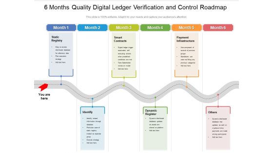 6 Months Quality Digital Ledger Verification And Control Roadmap Rules