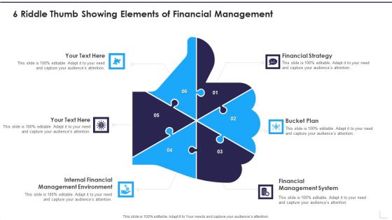 6 Riddle Thumb Showing Elements Of Financial Management Inspiration PDF