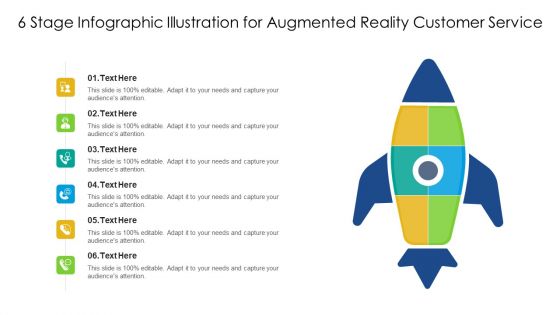 6 Stage Infographic Illustration For Augmented Reality Customer Service Ppt PowerPoint Presentation File Graphics Tutorials PDF