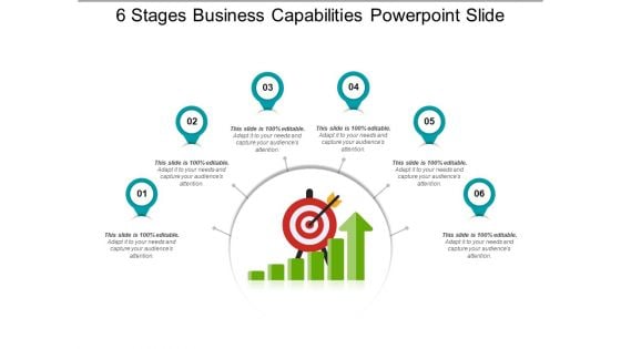 6 Stages Business Capabilities PowerPoint Slide Ppt PowerPoint Presentation Icon Model PDF