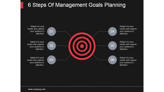 6 Steps Of Management Goals Planning Ppt PowerPoint Presentation Microsoft 6 Steps Of Management Goals Planning Ppt PowerPoint Presentation Microsoft