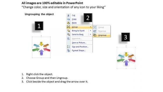 6 Different Views On The Issue Ppt Slides Diagrams Templates