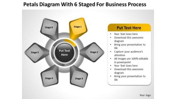 6 Staged For Business Process Ppt Annual Plan Template PowerPoint Templates