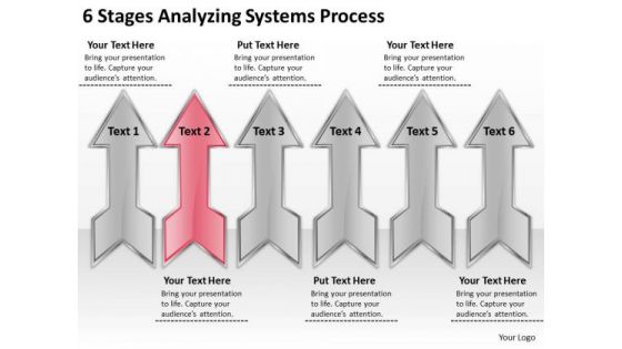 6 Stages Analyzing Systems Process Businessplan PowerPoint Slides