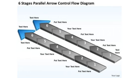 6 Stages Parallel Arrow Control Flow Diagram Ice Cream Business Plan PowerPoint Slides 6 Stages Parallel Arrow Control Flow Diagram Ice Cream Business Plan PowerPoint Slides