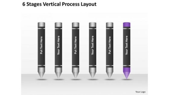 6 Stages Vertical Process Layout Ppt Business Plan Template PowerPoint Slides 6 Stages Vertical Process Layout Ppt Business Plan Template PowerPoint Slides