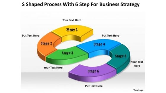 6 Step For Businesstrategy Consultantppt Components Of Plan PowerPoint Templates