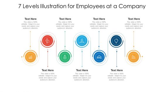 7 Levels Illustration For Employees At A Company Ppt PowerPoint Presentation File Infographics PDF