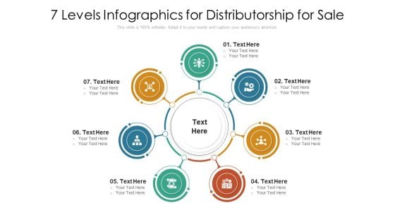 7 Levels Infographics For Distributorship For Sale Ppt PowerPoint Presentation Icon Layouts PDF