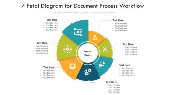 7 Petal Diagram For Document Process Workflow Ppt PowerPoint Presentation Gallery Sample PDF