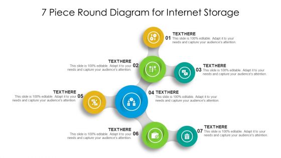 7 Piece Round Diagram For Internet Storage Ppt PowerPoint Presentation File Picture PDF