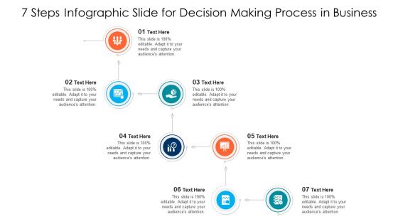7 Steps Infographic Slide For Decision Making Process In Business Ppt PowerPoint Presentation File Layout Ideas PDF 7 Steps Infographic Slide For Decision Making Process In Business Ppt PowerPoint Presentation File Layout Ideas PDF