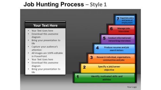 7 Stage Steps Stairs Process Diagram PowerPoint Templates And Steps Process Ppt Slides