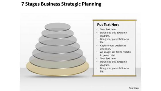 7 Stgaes Business Strategic Planning PowerPoint Slides