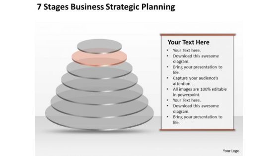 7 Stgaes Business Strategic Planning Ppt Sample Template PowerPoint Slides