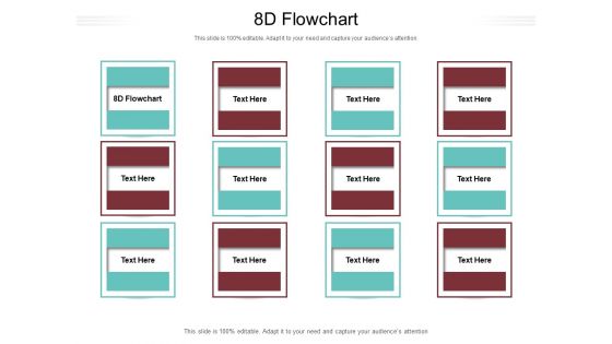 8D Flowchart Ppt PowerPoint Presentation Ideas Slideshow Cpb Pdf