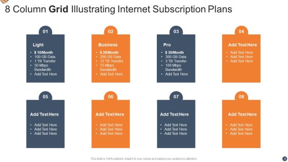 8 Column Grid Ppt PowerPoint Presentation Complete With Slides Slide09