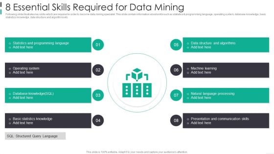 8 Essential Skills Required For Data Mining Download PDF 8 Essential Skills Required For Data Mining Download PDF