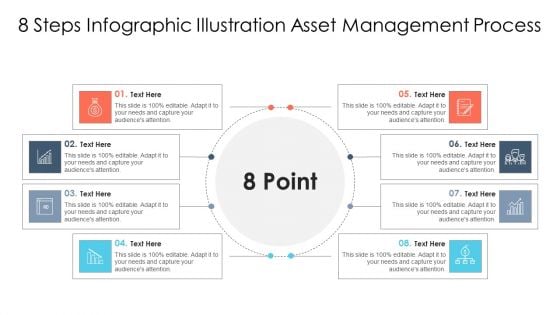 8 Steps Infographic Illustration Asset Management Process Ppt Powerpoint Presentation Gallery Show Pdf