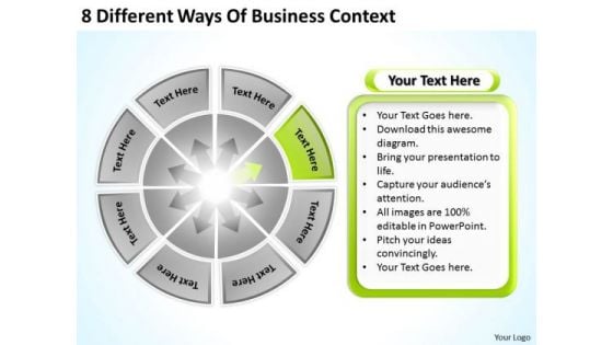 8 Different Ways Of Business Context Best Plan Software PowerPoint Slides 8 Different Ways Of Business Context Best Plan Software PowerPoint Slides