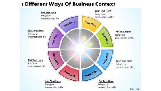8 Different Ways Of Business Context Cleaning Service Plan PowerPoint Templates