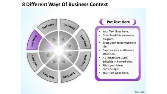 8 Different Ways Of Business Context Marketing Plan PowerPoint Templates 8 Different Ways Of Business Context Marketing Plan PowerPoint Templates