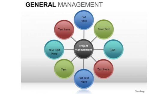 8 Nodes Wheel And Spokes Diagram PowerPoint Templates Ppt Slides